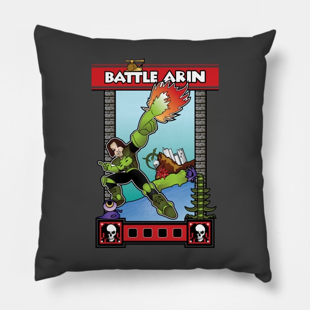 Battle Arin Pillow by Kay