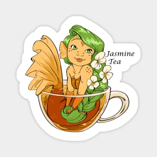 Jasmine Tea Mermaid Magnet