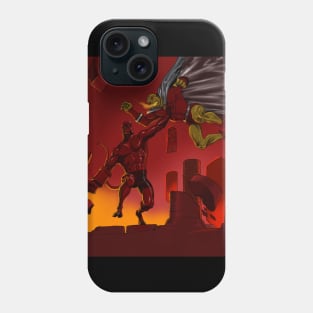 Hellboy versus Etrigan The Demon Phone Case