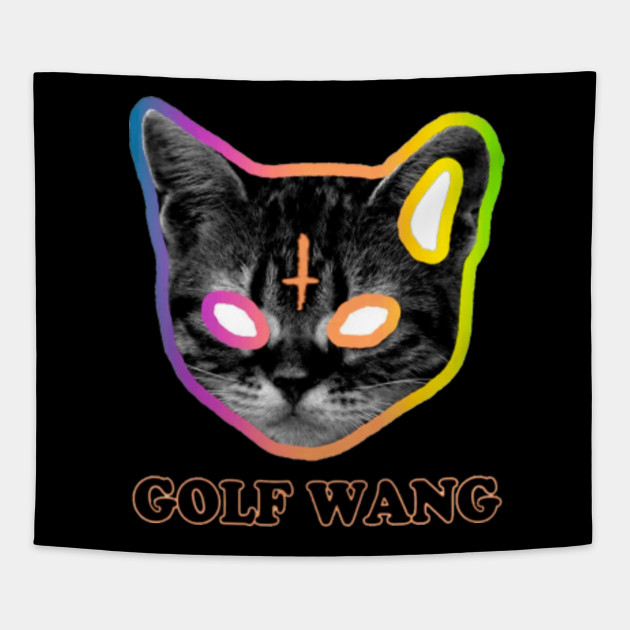 Golf Wang Cat Cat Tapestry Teepublic Au
