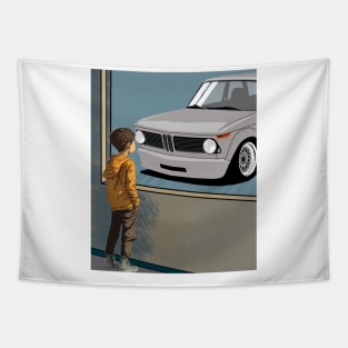 Bmw e10 2002 Kids Dream Tapestry