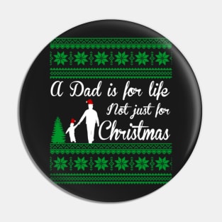 Christmas dad Ugly christmas model Pin