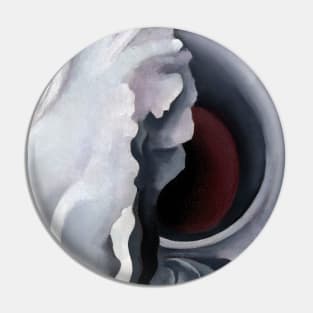 High Resolution The Black Iris by Georgia O'Keeffe Pin