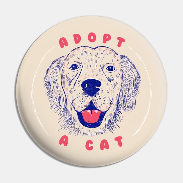 Adopt a Cat Pin by Tobe_Fonseca