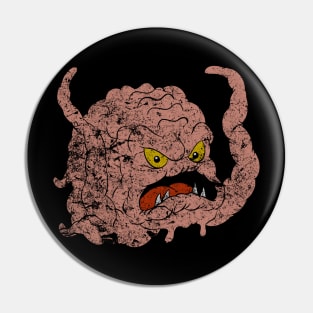 Krang from The Ninja Turtles in the 80's version Pin