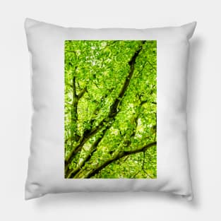 Spring Leaves Pillow