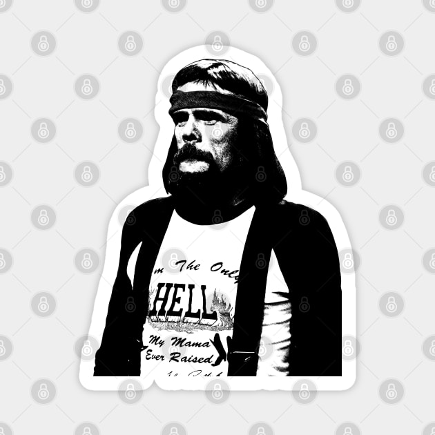 Johnny Paycheck Vintage Magnet by tykler