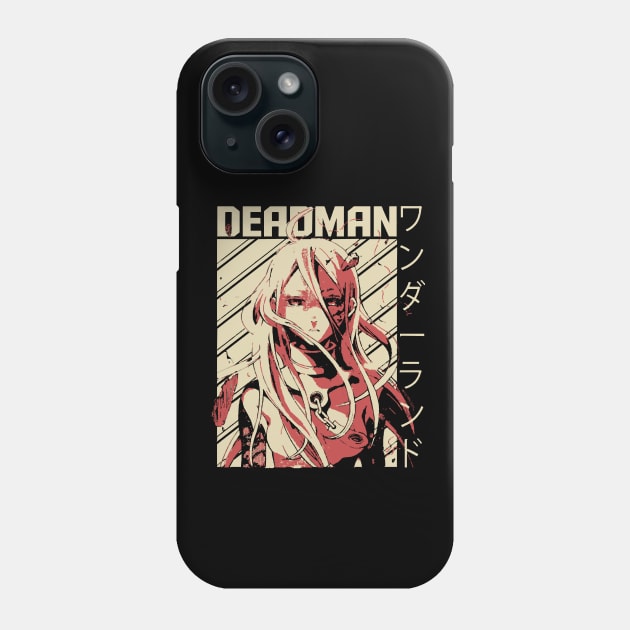 Shiro  Deadman Wonderland Phone Case by talida_illustration