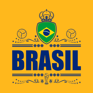 Brazil Football Gifts | Vignete Edition T-Shirt