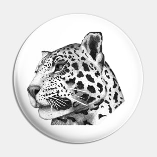 Leopard Big Cat Wildlife Exotic Animal Nature Pin