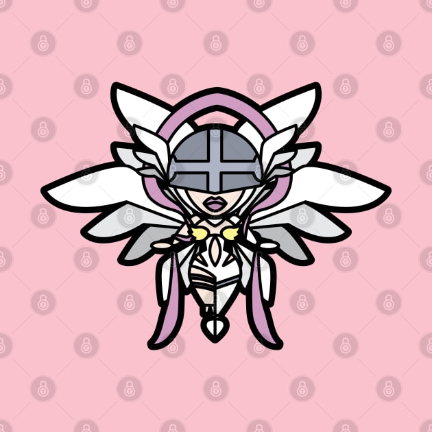 Angewomon Tooniefied by Tooniefied