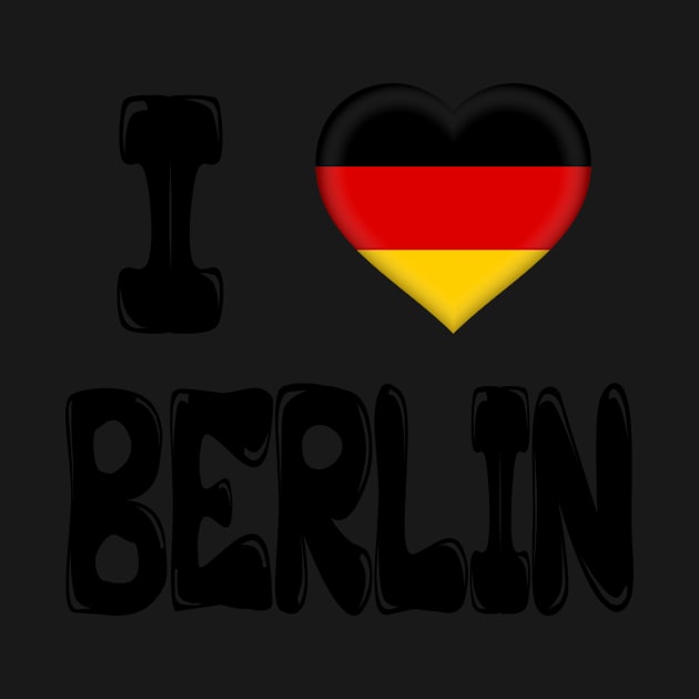 I Love Berlin by Nirvanibex