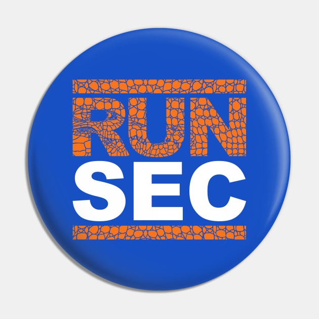 Run SEC Florida - On Blue Pin by humbulb