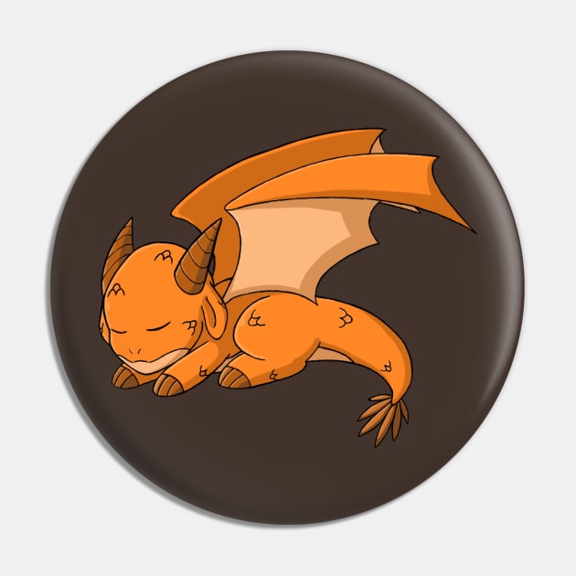 Baby Dragon Pin by Firestorm Fox