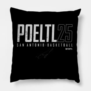 Jakob Poeltl San Antonio Elite Pillow