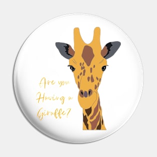 Cute giraffe Pin