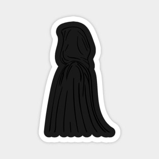 Hooded Figure Outline Magnet