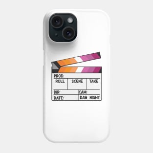 Film Slate - Lesbian Pride Phone Case