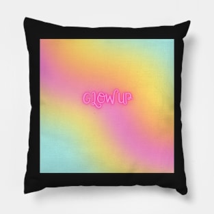 Pink Pastel Glow Up Pillow