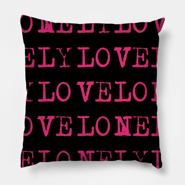 Lonely Love Pillow by umarhahn