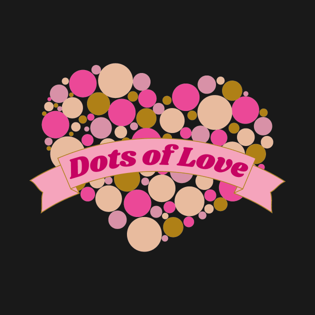 Colorful Dots of Love Heart by Nice Surprise