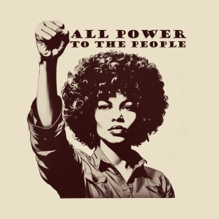 angela davis art visual T-Shirt