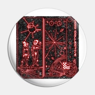 VOID COLLECTIVE RED Pin