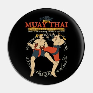 Vintage Muay Thai Boran Tattoo Pin