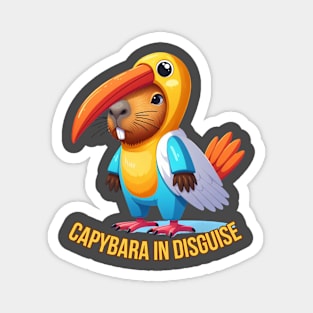 Capybara Pelican Magnet