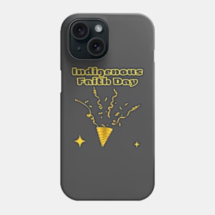 Indian Festivals - Indigenous Faith Day Phone Case