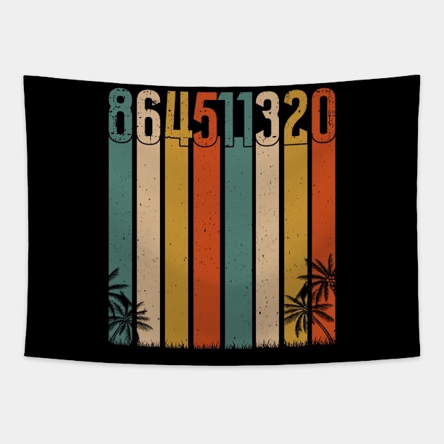 Retro Vintage 864511320 Election Vote Out Trump 3 Tapestry by igybcrew