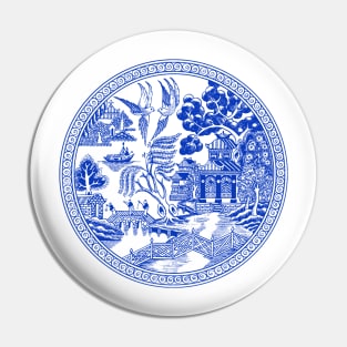 The Willow Pattern Pin
