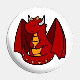 Friendly Fire Dragon Pin