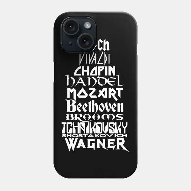 Composers Phone Case by synaptyx