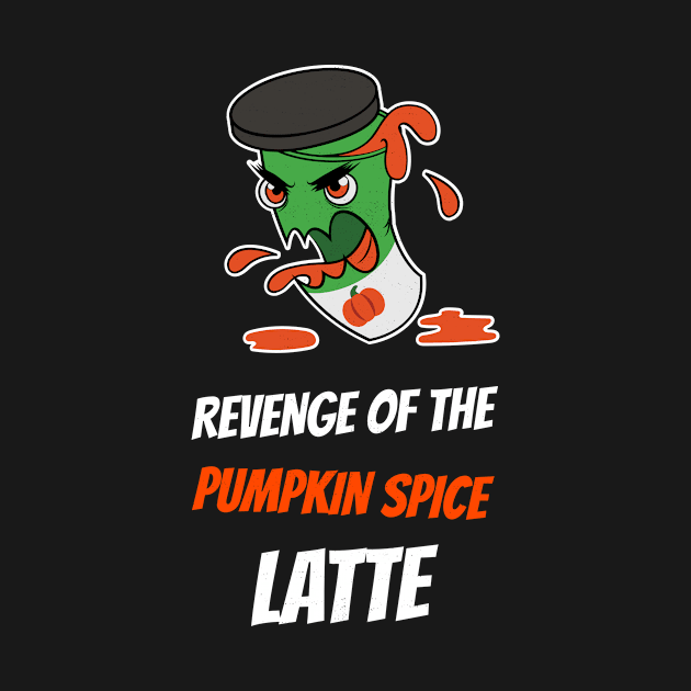 Halloween Pumpkin Spice Latte Monster by SpookyHalloween