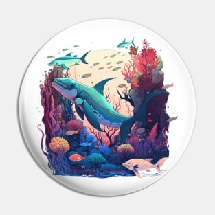 Marine Life Pin