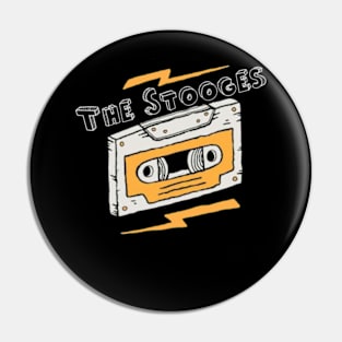 Vintage -The Stooges Pin