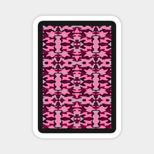 Pink Military Comouflage Magnet