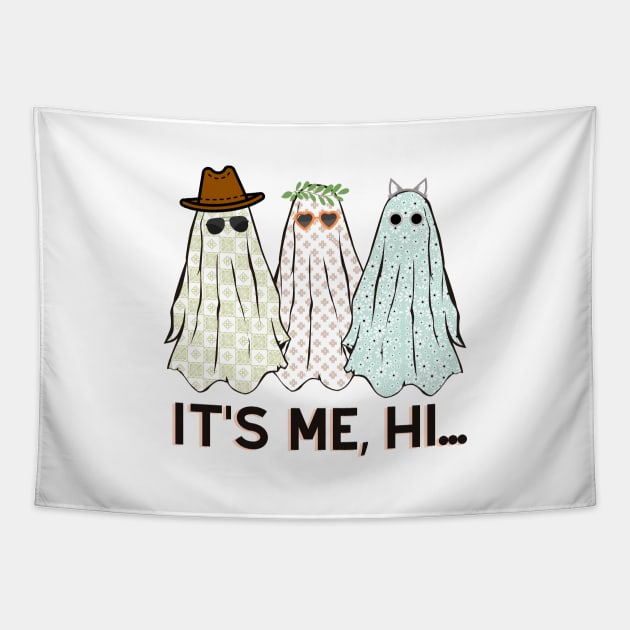 Midnights Anti Hero - It's Me Hi Tapestry by MhyrArt