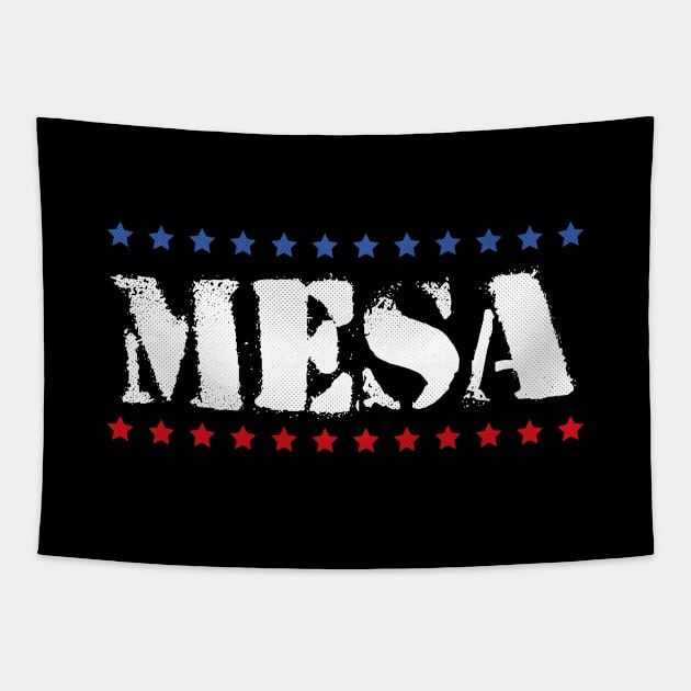 Mesa, Arizona - AZ US Army 4th of July Tapestry by thepatriotshop
