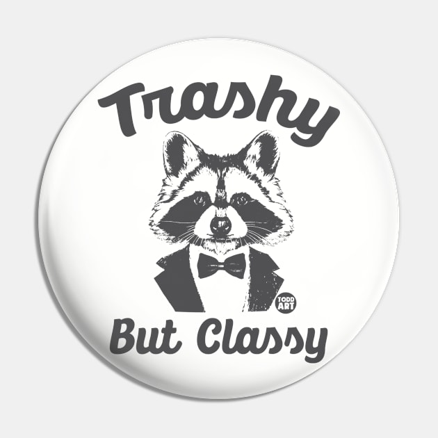 trashy Pin by toddgoldmanart