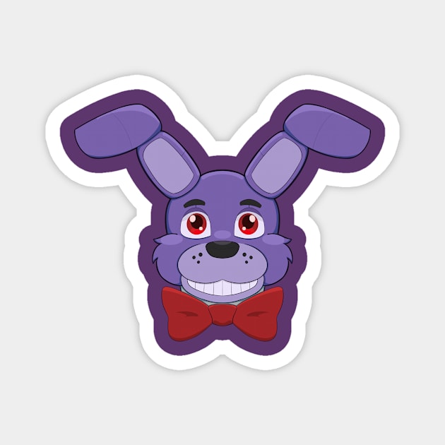 Bonnie Fan Design Magnet by SupernaturalRaptor