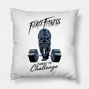 firce fitness embrace the challenge Pillow