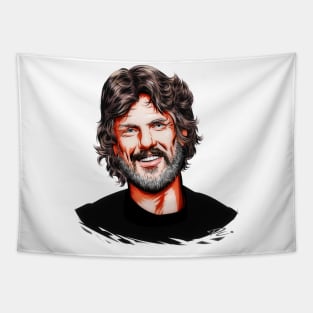 Kris Kristofferson - An illustration by Paul Cemmick Tapestry