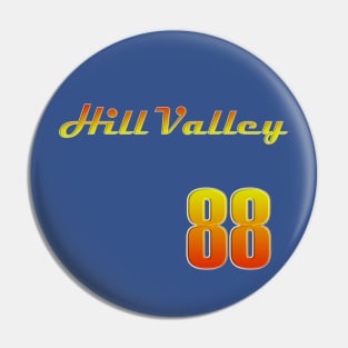 Hill Valley Baseball Jersey Pin