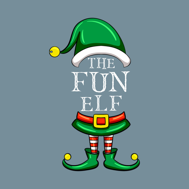 Discover The Fun Elf Matching Family Christmas Pajama - The Fun Elf - T-Shirt