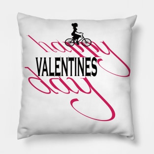 valentines day by chakibium Pillow