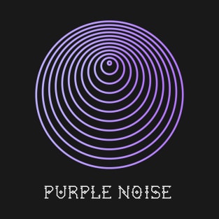 Purple Noise inspired by Brejcha T-Shirt