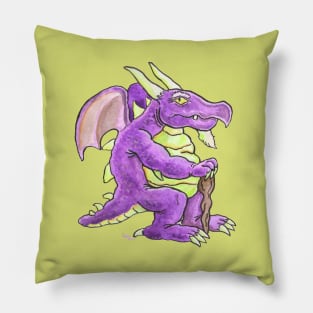 Grandpa Dragon Pillow