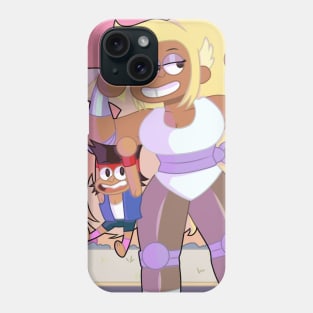 Mother and Son Heroes! Phone Case